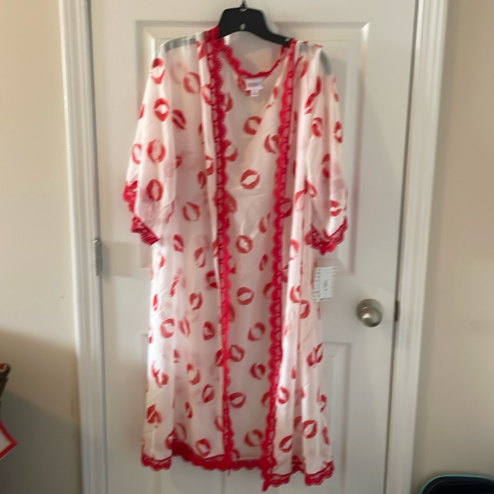 LuLaRoe Cloe Bohemian Overlay Sz M NWT